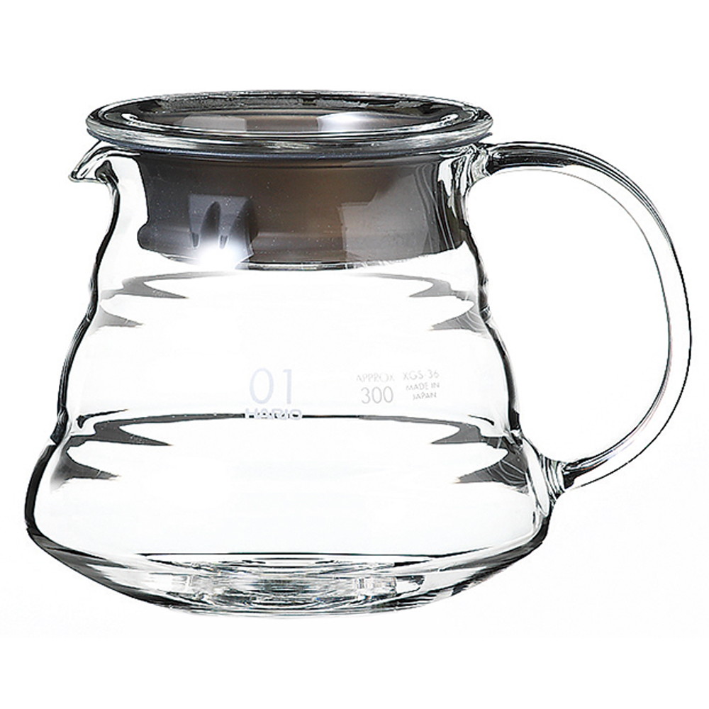 V60 レンジサーバー 360 クリア [ Φ77(M130) x H99mm 360ml ] 【 コーヒー用品 】| カフェ 喫茶店 飲食店 珈琲 自宅用 業務用