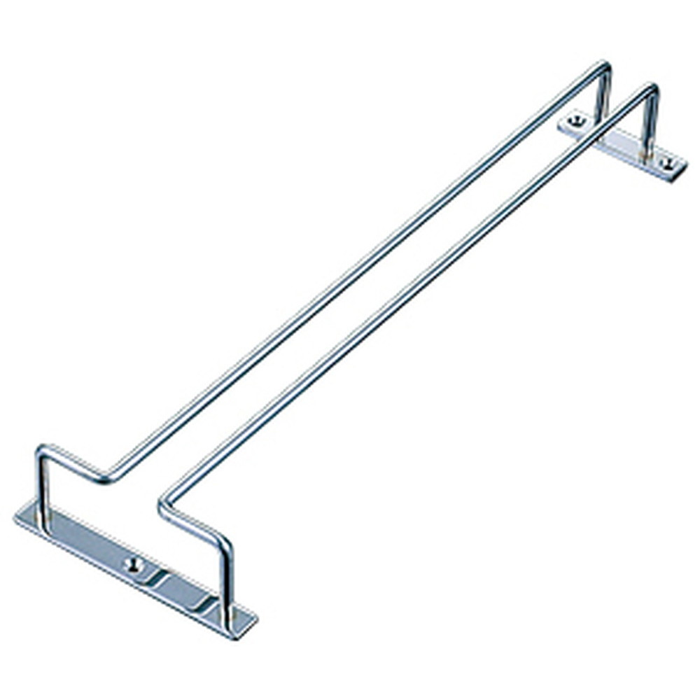 グラスラック (シルバー) [ 105 x 355 x H43mm ] 【 バー用品 】 | グラス ガラス ワイン お酒 酒器 人気 おすすめ 食器 洋食器 業務用 飲食店 カフェ うつわ 器 おしゃれ かわいい ギフト プレゼント 引き出物 誕生日 贈り物 贈答品 イベント 自宅用 家用｜せともの本舗