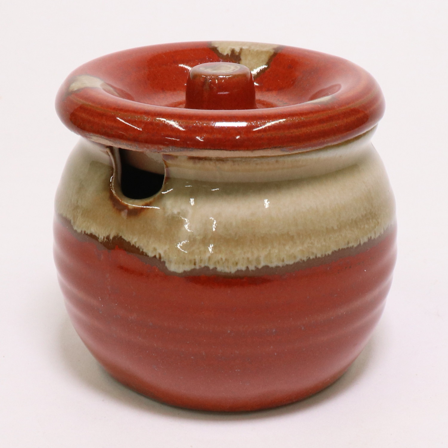 楽天市場】伊賀灰釉流しカメ（大） [8.4×7.7cm 165cc] | 甕 かめ カメ