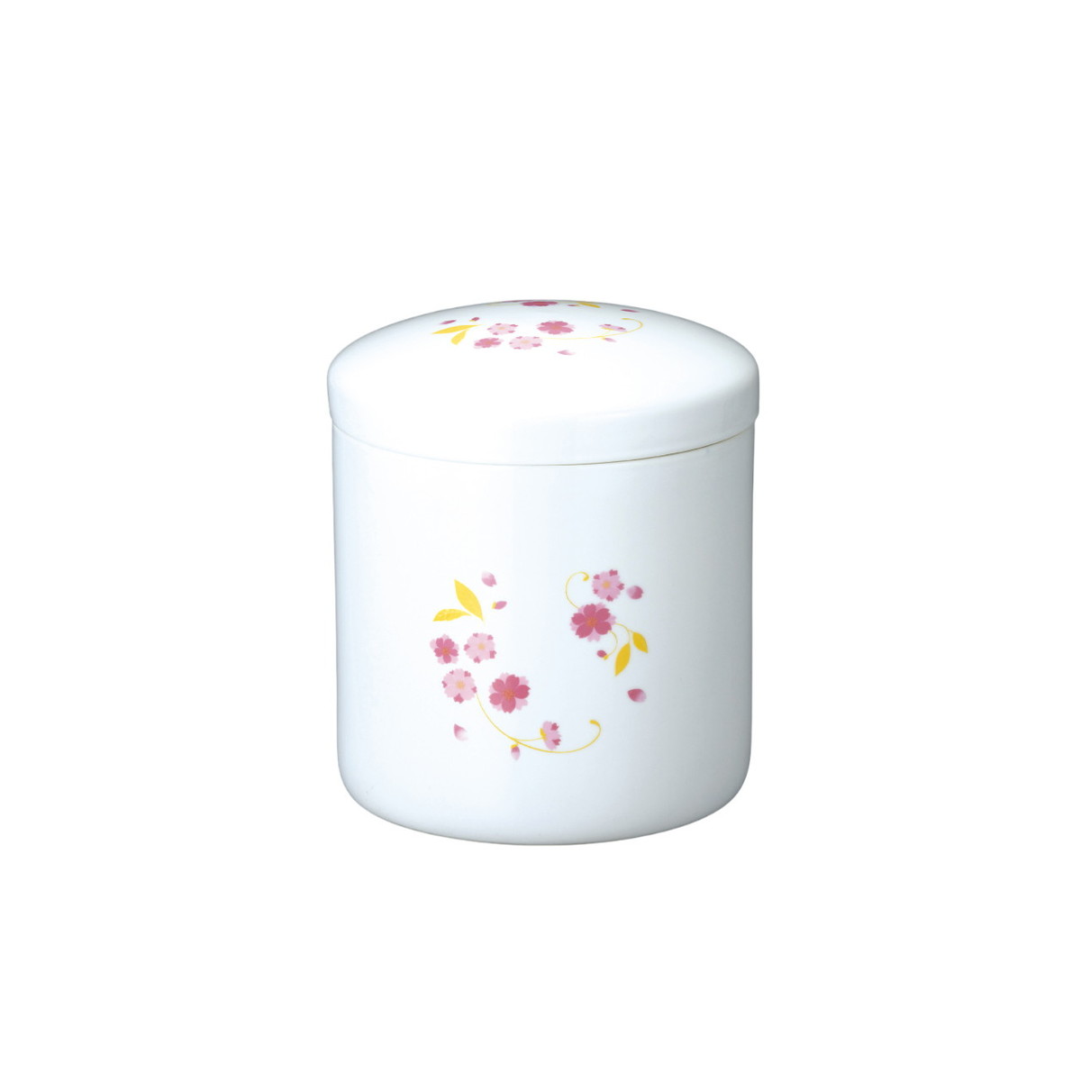 骨壺 花柄 桜骨壷 [ 5寸 ] | 骨壷 仏具 供養 お盆 葬式 仏壇 手元供養 お彼岸 迎え火 お寺 お墓 仏様 仏前 盆 お坊さん お供え 佛具｜せともの本舗