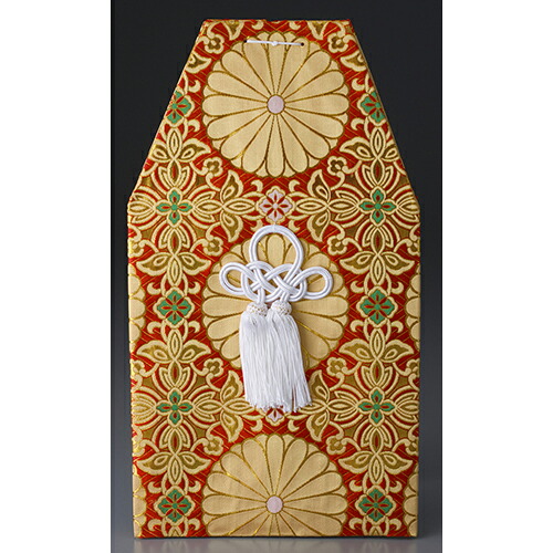 骨覆 上金襴覆 7寸壷用 赤 [7寸桐箱用] | 仏具 仏壇 御盆 お大悟 迎え火 供養 お寺さま お墓 仏様 仏前 盆 おお坊っちゃん お供え 手元供養 佛具