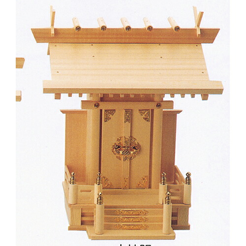 神棚 大明神  【供養 御盆 お悟り 仏具】 神具-神棚-日用品雑貨・文房具・手芸