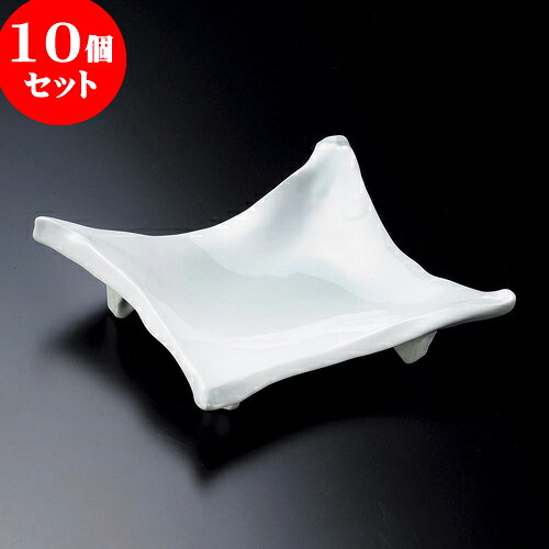 10個セット 向付 強化青白磁ちぎり向付 [ 19.5 x 18 x 5cm ] | 和食器 鉢 小鉢 ボウル 浅鉢 料亭 ホテル 食器 業務用 飲食店 カフェ うつわ 器 おしゃれ かわいい ギフト プレゼント 内祝い 誕生日 贈り物 贈答品 おすすめ 食器セット