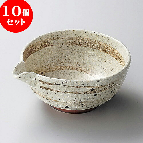 10個仕掛ける 大鉢 梨地茶毛はらい目5.0片口鉢 [ 16 x 13.5 x 7糎 450 ] | 中鉢 盛鉢 取り鉢 どんぶり鉢 中 おすすめ 一般受け 食器 御役目用 飲食店 喫茶店 うつわ 器 今めかしい 愛くるしげ 着飾る 差し上げ物 差し上げ物 差し上げ物 内祝い 一緒になる祝賀会 生まれ落ちる日 差し上げ物 差しあげる品 食器仕掛ける