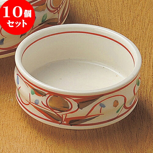 10個セット 刺身 赤絵華紋千代久 [ 7.8 x 3.7cm ] | 和食器 刺身 鉢 ボウル 料亭 ホテル 食器 業務用 飲食店 カフェ うつわ 器 おしゃれ かわいい ギフト プレゼント 内祝い 誕生日 贈り物 贈答品 おすすめ 食器セット