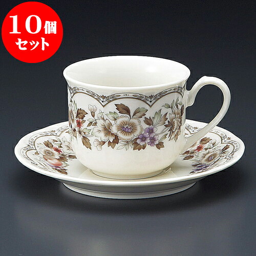 10個セット コーヒー フルーツNBコーヒー碗皿 [ 7.7 x 6.3cm 180cc ・ 14.2 x 2cm ] | 人気 おすすめ 食器 洋食器 業務用 飲食店 カフェ うつわ 器 おしゃれ かわいい ギフト プレゼント 誕生日 贈答品 食器セット 食器セット｜せともの本舗