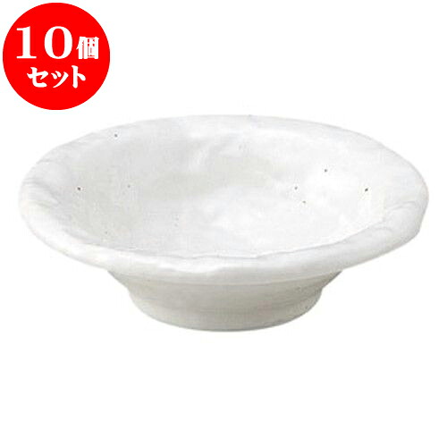 10個セット 和陶オープン 白粉引 3.3鉢 [ 11 x 3cm ] | 人気 おすすめ 食器 洋食器 業務用 飲食店 カフェ うつわ 器 おしゃれ かわいい ギフト プレゼント 誕生日 贈答品 食器セット 食器セット