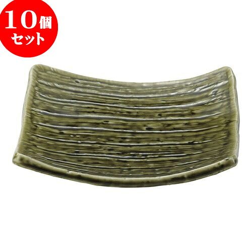 10個セット 和陶オープン 織部 四つ足5.5角皿 [ 16.5 x 16.5 x 3.5cm ] | 角 角皿 スクエア 食器 業務用 飲食店 カフェ うつわ 器 おしゃれ かわいい ギフト プレゼント 引き出物 内祝い 結婚祝い 誕生日 贈り物 贈答品 おすすめ 食器セット