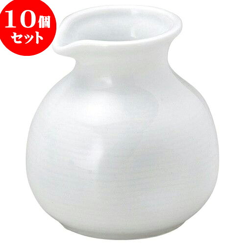 10個セット 和陶オープン 青白磁 ソバ徳利（大） [ 9.5 x 10.6cm ・ 370cc ] | 人気 おすすめ 食器 洋食器 業務用 飲食店 カフェ うつわ 器 おしゃれ かわいい ギフト プレゼント 誕生日 贈答品 食器セット 食器セット｜せともの本舗