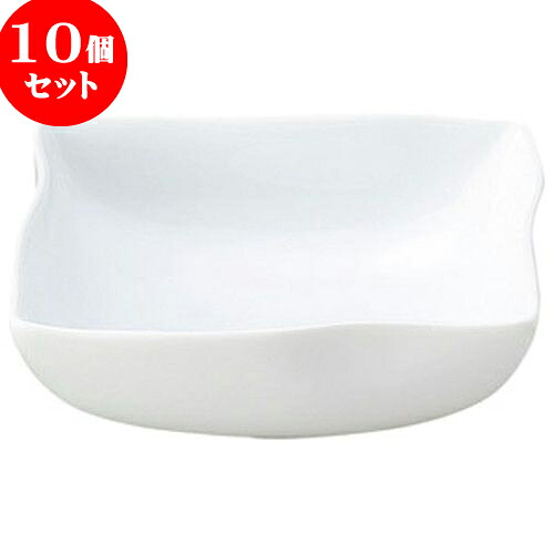 10個セット 和陶オープン イルタ青白磁 四角鉢（中） [ 13.5 x 13.5 x 5cm ] | 人気 おすすめ 食器 洋食器 業務用 飲食店 カフェ うつわ 器 おしゃれ かわいい ギフト プレゼント 誕生日 贈答品 食器セット 食器セット｜せともの本舗