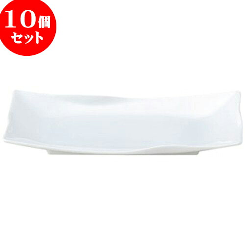 10個セット 和陶オープン イルタ青白磁 長角皿 [ 27.7 x 13.6 x 3.5cm ] | 人気 おすすめ 食器 洋食器 業務用 飲食店 カフェ うつわ 器 おしゃれ かわいい ギフト プレゼント 誕生日 贈答品 食器セット 食器セット｜せともの本舗