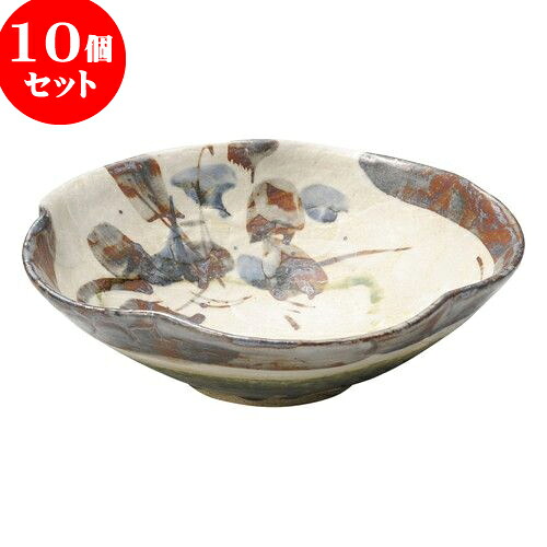 10個書き割り 和陶開けはなし 鼡志野かぶ 花型7.0鉢 [ 21 x 7珊 ] | 中鉢 盛鉢 取り鉢 どんぶり鉢 中 おすすめ 一般受け 食器 御勤め用 飲食店 喫茶店 うつわ 器 今めかしい 愛くるしい 御洒落 差し上げ物 差し上げ物 差し上げ物 内祝い 一緒になる祝賀会 生まれ落ちる日 差し上げ物 呉れて遣る品 食器書き割り