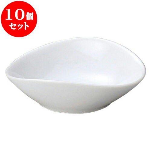 10個セット 洋陶オープン ブランシェ 白楕円鉢SSS [ 8.8 x 7.5 x 3cm ] | 人気 おすすめ 食器 洋食器 業務用 飲食店 カフェ うつわ 器 おしゃれ かわいい ギフト プレゼント 誕生日 贈答品 食器セット 食器セット