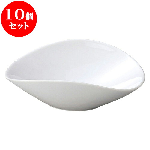 10個セット 洋陶オープン ブランシェ 白楕円鉢S [ 16 x 14 x 5cm ] | 人気 おすすめ 食器 洋食器 業務用 飲食店 カフェ うつわ 器 おしゃれ かわいい ギフト プレゼント 誕生日 贈答品 食器セット 食器セット｜せともの本舗