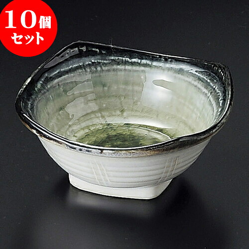 10個セット 小鉢 御深井貫入四ツ山小鉢 [ 11.4 x 5cm ] | 小鉢 小 小さい 鉢 ボウル 万能 人気 おすすめ 食器 業務用 飲食店 カフェ うつわ 器 おしゃれ かわいい ギフト プレゼント内祝い 結婚祝い 誕生日 贈り物 贈答品 食器セット