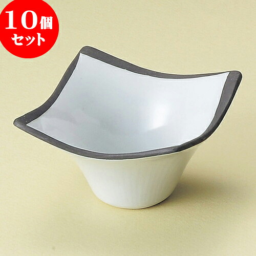 10個セット 組小鉢 桃山花型小鉢（小） [ 8 x 8 x 5.2cm ] | 小鉢 中鉢 ボウル ボール 食器 業務用 飲食店 カフェ うつわ 器 おしゃれ かわいい お洒落 可愛い ギフト プレゼント 引き出物 内祝い 結婚祝い 誕生日 贈り物 贈答品 おすすめ 取り皿 食器セット｜せともの本舗