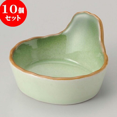 10個セット 珍味 緑彩手桶型珍味 [ 8 x 7.8 x 4.7cm ] | 珍味 小付け 小鉢 小皿 お漬物 薬味入れ おすすめ 人気 食器 業務用 飲食店 カフェ うつわ 器 おしゃれ かわいい お洒落 可愛い ギフト プレゼント 引き出物 内祝い 結婚祝い 誕生日 贈り物 贈答品 食器セット
