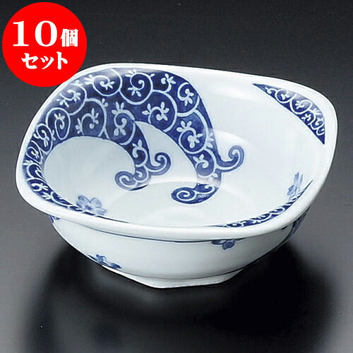 10個セット 小鉢 波唐草小鉢（小）（有田焼） [ 11 x 11 x 4cm ] | 小鉢 小 小さい 鉢 ボウル 万能 人気 おすすめ 食器 業務用 飲食店 カフェ うつわ 器 おしゃれ かわいい ギフト プレゼント内祝い 結婚祝い 誕生日 贈り物 贈答品 食器セット