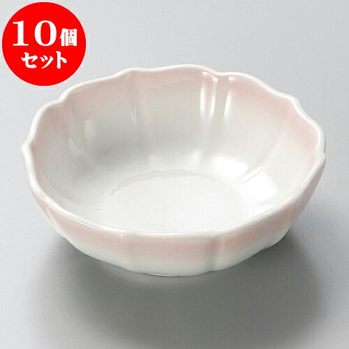 10個セット 松花堂 ピンク花型小鉢 [ 11.2 x 3.6cm ] | 弁当 小鉢 豆皿 幕ノ内 人気 おすすめ 食器 業務用 飲食店 カフェ うつわ 器 おしゃれ かわいい ギフト プレゼント 引き出物 誕生日 贈り物 贈答品 食器セット｜せともの本舗
