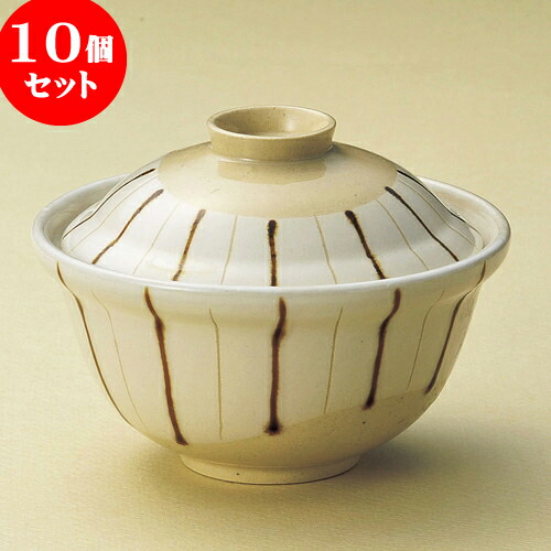 10個セット 煮物碗 錆十草福碗 [ 10.8 x 8.5cm ] | 煮物 料亭 旅館 割烹 碗 人気 おすすめ 食器 業務用 飲食店 カフェ うつわ 器 おしゃれ かわいい ギフト プレゼント 引き出物 誕生日 贈り物 贈答品 食器セット