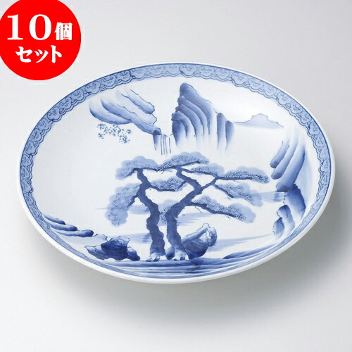 楽天市場】5個セット有田焼大皿 山水12号皿（有田焼） [ 36.8 x 5.5cm