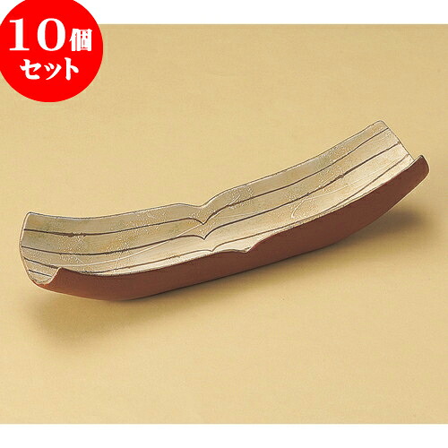 10個仕掛ける 人並み優れる皿 金彩縞模様両売り上げ金尺3寸長鉢 [ 37.5 x 8.5 x 8.3糎 ] | 和皿 焼き物 焼物 串皿 食器 お役目用 飲食店 喫茶店 うつわ 器 今めかしい 可愛らしい 着飾る 好いたらしい 差し上げ物 差し上げ物 差し上げ物 内祝い 一緒になる祝賀会 生まれ落ちる日 差し上げ物 譲りわたす品 一般受け おすすめ 食器仕掛ける