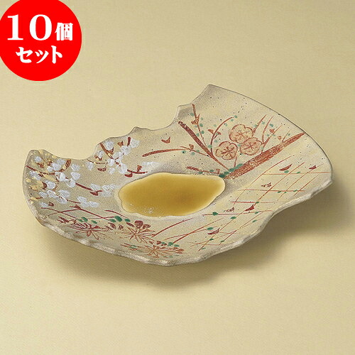 10個セット 正角皿 春秋ちぎり和皿 [ 29.4 x 18 x 5.2cm ] | 角 角皿 スクエア 食器 業務用 飲食店 カフェ うつわ 器 おしゃれ かわいい ギフト プレゼント 引き出物 内祝い 結婚祝い 誕生日 贈り物 贈答品 おすすめ 食器セット