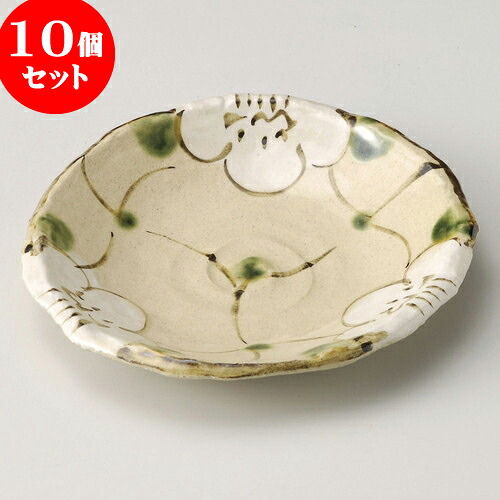 10個セット 取皿 山茶花渦中皿 [ 16.8 x 2.8cm ] | 取り皿 フルーツ皿 菓子皿 食器 業務用 飲食店 カフェ うつわ 器 おしゃれ かわいい お洒落 可愛いギフト プレゼント 引き出物 内祝い 結婚祝い 誕生日 贈り物 贈答品 おすすめ 人気 食器セット