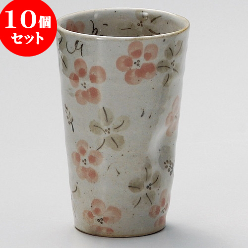 円 往復送料無料 10個セット フリーカップ 藍の花フリーカップ 赤 8 X 12 2cm 310 タンブラー カップ コップ ビール 酒器 お酒 バー Bar 晩酌 人気 おすすめ 食器 業務用 飲食店 カフェ うつわ おしゃれ かわいい ギフト プレゼント 引き出物 誕生日