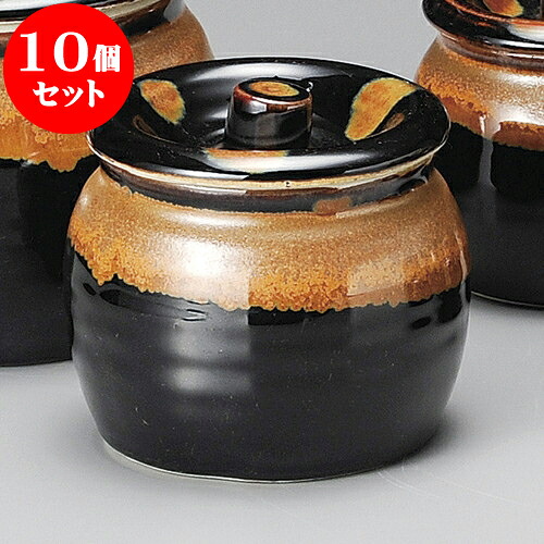 10個仕掛ける カメ 天目4号カメ [ 12 x 11糎 800竓 ] | つぼ 壺 壷 甕 香辛料入 漬物 七味 卓上生産品 カスター 瀬戸もの せともの 瀬戸もの お役目用 瀬戸もの 飲食店 はたご屋 食べ物屋 今めかしい 好いたらしい 室内装飾 好いたらしい 今めかしい 着飾る 差し上げ物 差し上げ物 目の前屋 差し上げ物 内祝い 食器仕掛ける