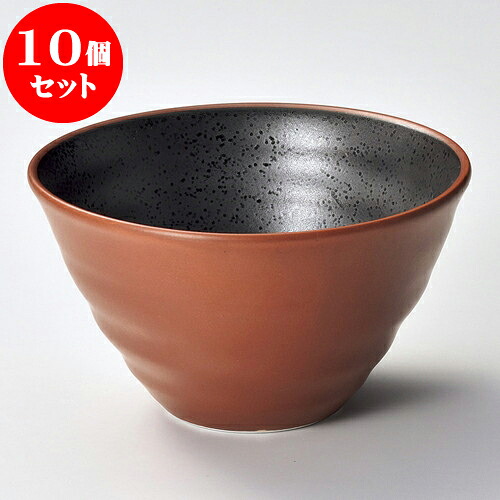 10個セット 多用丼 朱仁王多用碗（小） [ 11.3 x 7.2cm ] | 多用丼 サラダ 麺類 スープ 食器 業務用 飲食店 カフェ うつわ 器 おしゃれ かわいい お洒落 可愛い ギフト プレゼント 引き出物 内祝い 結婚祝い 誕生日 贈り物 贈答品 おすすめ 食器セット｜せともの本舗