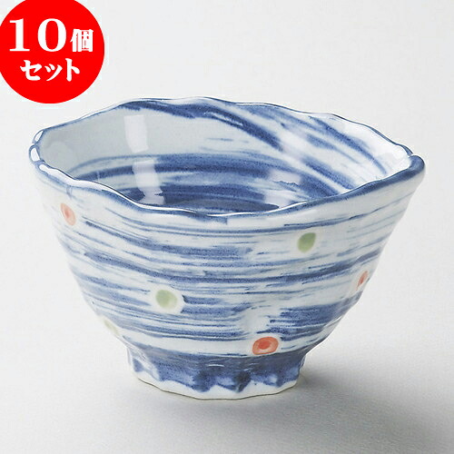 10個セット 多用丼 刷毛目水玉4.5多用碗 [ 13.8 x 13.5 x 8cm ] | 多用丼 サラダ 麺類 スープ 食器 業務用 飲食店 カフェ うつわ 器 おしゃれ かわいい お洒落 可愛い ギフト プレゼント 引き出物 内祝い 結婚祝い 誕生日 贈り物 贈答品 おすすめ 食器セット 17,863円