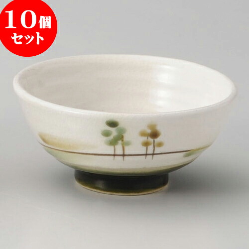 10個書き割り 睦揃 粉引風景茶碗（小） [ 11 x 5.8珊 ] 食べ物屋 はたご屋 和食器 飲食店 御勤め用 | 茶碗 湯呑 有りの実 夫婦関係 湯のみ ちゃわん 一般受け おすすめ 食器 御勤め用 飲食店 喫茶店 うつわ 器 今めかしい 愛くるしい 差し上げ物 差し上げ物 差し上げ物 生まれ落ちる日 差し上げ物 呉れて遣る品 食器書き割り