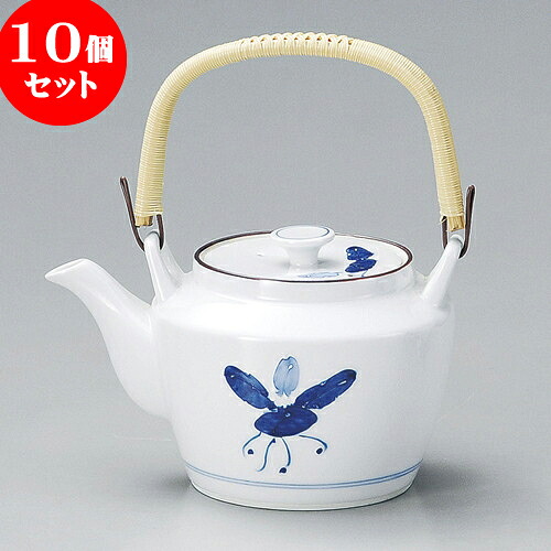 10個セット 土瓶 まんりょうM8号土瓶（有田焼） [ 15 x 13cm 1,400cc ] | ポット 急須 土瓶 お茶 大きい 一服 まったり 人気 おすすめ 食器 業務用 飲食店 カフェ うつわ 器 おしゃれ かわいい ギフト プレゼント 引き出物 誕生日 贈り物 贈答品 食器セット｜せともの本舗 59,895円