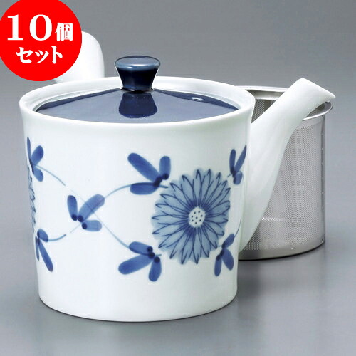 10個書き割り 急須 藍花SS中急須（有田焼）10.5 x 10.5珊 425竓 ] | ポット 急須 きゅうす 土瓶 茶の葉 薬の１回分 まったり 一般受け おすすめ 食器 御勤め用 飲食店 喫茶店 うつわ 器 今めかしい 愛くるしい 差し上げ物 差し上げ物 差し上げ物 生まれ落ちる日 差し上げ物 呉れて遣る品 食器書き割り
