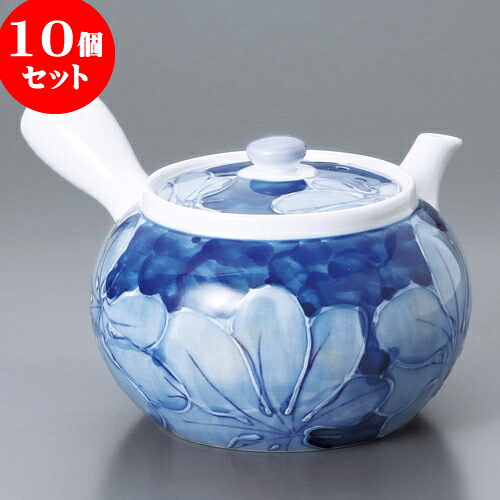 10個セット 急須 濃葉彩中急須（有田焼）11.5 x 8.5cm 450cc ] | ポット 急須 きゅうす 土瓶 お茶 一服 まったり 人気 おすすめ 食器 業務用 飲食店 カフェ うつわ 器 おしゃれ かわいい ギフト プレゼント 引き出物 誕生日 贈り物 贈答品 食器セット