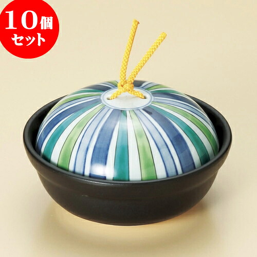 10個セット 陶板 会席鍋十草模様（中）（蓋強化） [ 15 x 8cm ] | 人気 おすすめ 食器 洋食器 業務用 飲食店 カフェ うつわ 器 おしゃれ かわいい ギフト プレゼント 誕生日 贈答品 食器セット 食器セット