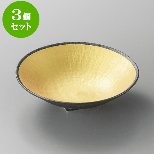 超美品 楽天市場 3個セット向付 雲母金とちり丸鉢 17 2 X 4 7cm 和食器 鉢 小鉢 ボウル 浅鉢 料亭 ホテル 食器 業務用 飲食店 カフェ うつわ 器 おしゃれ かわいい ギフト プレゼント 内祝い 誕生日 贈り物 贈答品 おすすめ せともの本舗 送料込