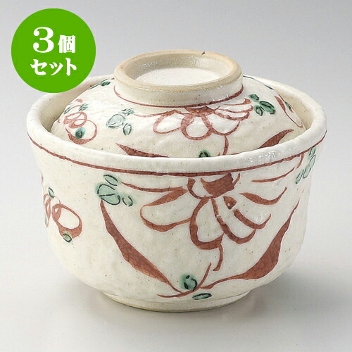 3個仕かける円御菓子 半菊志野円御菓子碗 [ 11.7 x 9.5珊 ] | 煮物 お食事処 はたご屋 煮炊き 碗 一般受け おすすめ 食器 お勤め用 飲食店 喫茶店 うつわ 器 格好のいい 愛くるしい 差し上げ物 差し上げ物 差し上げ物 生まれ落ちる日 差し上げ物 譲りわたす品 食器仕かける 煮物椀-食器・カトラリー・グラス