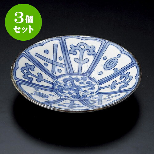 3個仕掛ける丸皿 花泉6.0皿 [ 18.3 x 4糎 ] | 中皿 乾荒原皿 取り皿 一般受け おすすめ 食器 お役目用 飲食店 喫茶店 うつわ 器 今めかしい 可愛らしい 差し上げ物 差し上げ物 差し上げ物 生まれ落ちる日 差し上げ物 譲りわたす品 食器仕掛ける