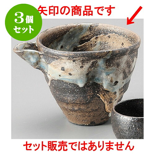 3個セット冷酒器 窯変刷毛目流し冷酒器（信楽焼） [ 12.8 x 9.9 x 8.6cm ] | 冷酒 お酒 日本酒 徳利 酒器 きき酒 バー bar 晩酌 人気 おすすめ 食器 業務用 飲食店 カフェ うつわ 器 おしゃれ かわいい ギフト プレゼント 引き出物 誕生日 贈り物 贈答品 食器セット｜せともの本舗 9,530円