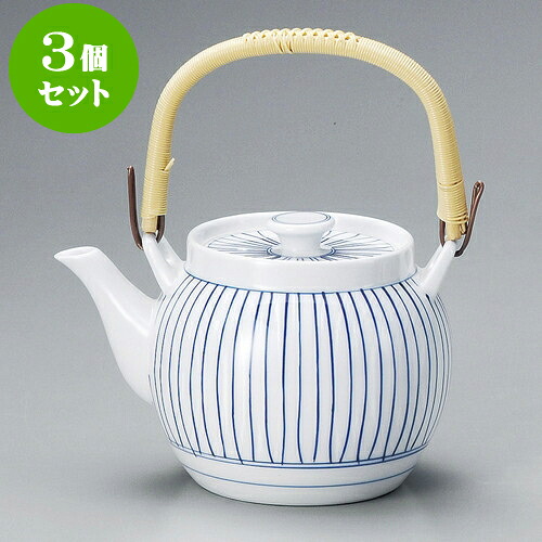 3個セット土瓶 立枠8号土瓶（有田焼） [ 15 x 13.5cm 1,350cc ] | ポット 急須 土瓶 お茶 大きい 一服 まったり 人気 おすすめ 食器 業務用 飲食店 カフェ うつわ 器 おしゃれ かわいい ギフト プレゼント 引き出物 誕生日 贈り物 贈答品 食器セット 23,522円