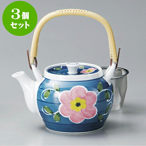 3個仕かける土瓶 唐草花U付8号土瓶（有田焼） [ 15.5 x 12.5珊 1,400竓 ] | ポット 急須 土瓶 茶の葉 惜しみ無い 薬の１回分 まったり 一般受け おすすめ 食器 お勤め用 飲食店 喫茶店 うつわ 器 格好のいい 愛くるしい 差し上げ物 差し上げ物 差し上げ物 生まれ落ちる日 差し上げ物 譲りわたす品 食器仕かける キッチン用品・食器・調理器具-茶道具・湯呑・急須