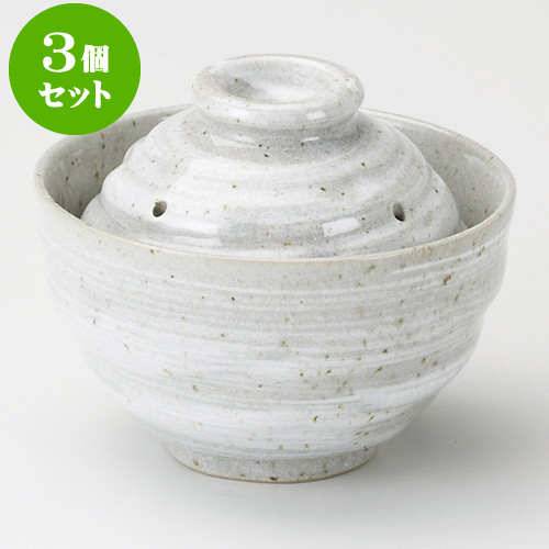 3個セット雑煮鍋 青磁刷毛レンジ0.5合炊き [ 13.2 x 10cm ] | 人気 おすすめ 食器 洋食器 業務用 飲食店 カフェ うつわ 器 おしゃれ かわいい ギフト プレゼント 誕生日 贈答品 食器セット 食器セット