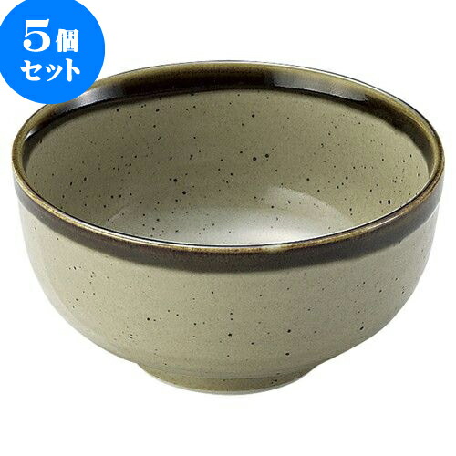 5個セット 和陶オープン 新益子風 多用碗（大） [ 14 x 7.4cm ] | 人気 おすすめ 食器 洋食器 業務用 飲食店 カフェ うつわ 器 おしゃれ かわいい ギフト プレゼント 誕生日 贈答品 食器セット 食器セット