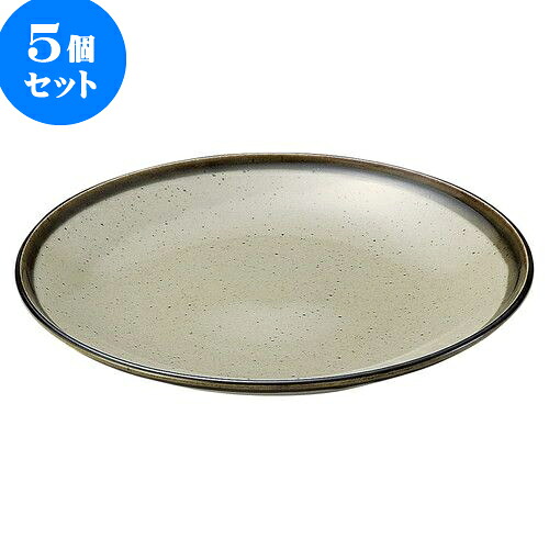 5個仕掛ける 和陶開けっ広げ 新益子風 丸8.0皿 [ 25.8 x 3糎 ] | 一般受け おすすめ 食器 洋食器 お役目用 飲食店 喫茶店 うつわ 器 今めかしい 可愛らしい 差し上げ物 差し上げ物 生まれ落ちる日 譲りわたす品 食器仕掛ける 食器仕掛ける