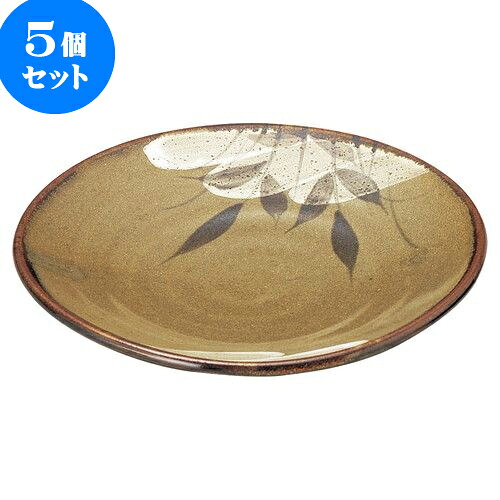 5個セット 和陶オープン 黄果鉄砂 丸6.0皿 [ 19 x 3cm ] | 人気 おすすめ 食器 洋食器 業務用 飲食店 カフェ うつわ 器 おしゃれ かわいい ギフト プレゼント 誕生日 贈答品 食器セット 食器セット 7,519円