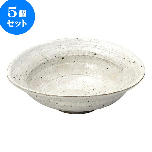 5個セット 和陶オープン 伊賀風粉引 55ひねり鉢 [ 18.5 x 17.2 x 5.5cm ] | 中鉢 盛鉢 取り鉢 ボウル 中 おすすめ 人気 食器 業務用 飲食店 カフェ うつわ 器 おしゃれ かわいい お洒落 ギフト プレゼント 引き出物 内祝い 結婚祝い 誕生日 贈り物 贈答品 食器セット｜せともの本舗