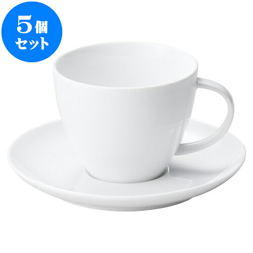 5個仕掛ける 洋陶開けっ広げ シェフズスタイル カップチーノ碗皿 [ 碗 10.5 x 8.4 x 6.6糎 230竓 ][ 皿 14.1 x 1.8糎 ] | 珈琲 優勝杯 お茶 紅茶の葉 喫茶 一般受け おすすめ 食器 洋食器 お役目用 飲食店 喫茶店 今めかしい 可愛らしい 差し上げ物 差し上げ物 生まれ落ちる日 食器仕掛ける