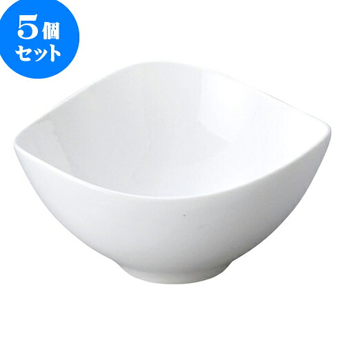 5個セット 洋陶オープン AngelWhite トライアングルボール（白） [ 20 x 10cm ] | 人気 おすすめ 食器 洋食器 業務用 飲食店 カフェ うつわ 器 おしゃれ かわいい ギフト プレゼント 誕生日 贈答品 食器セット 食器セット